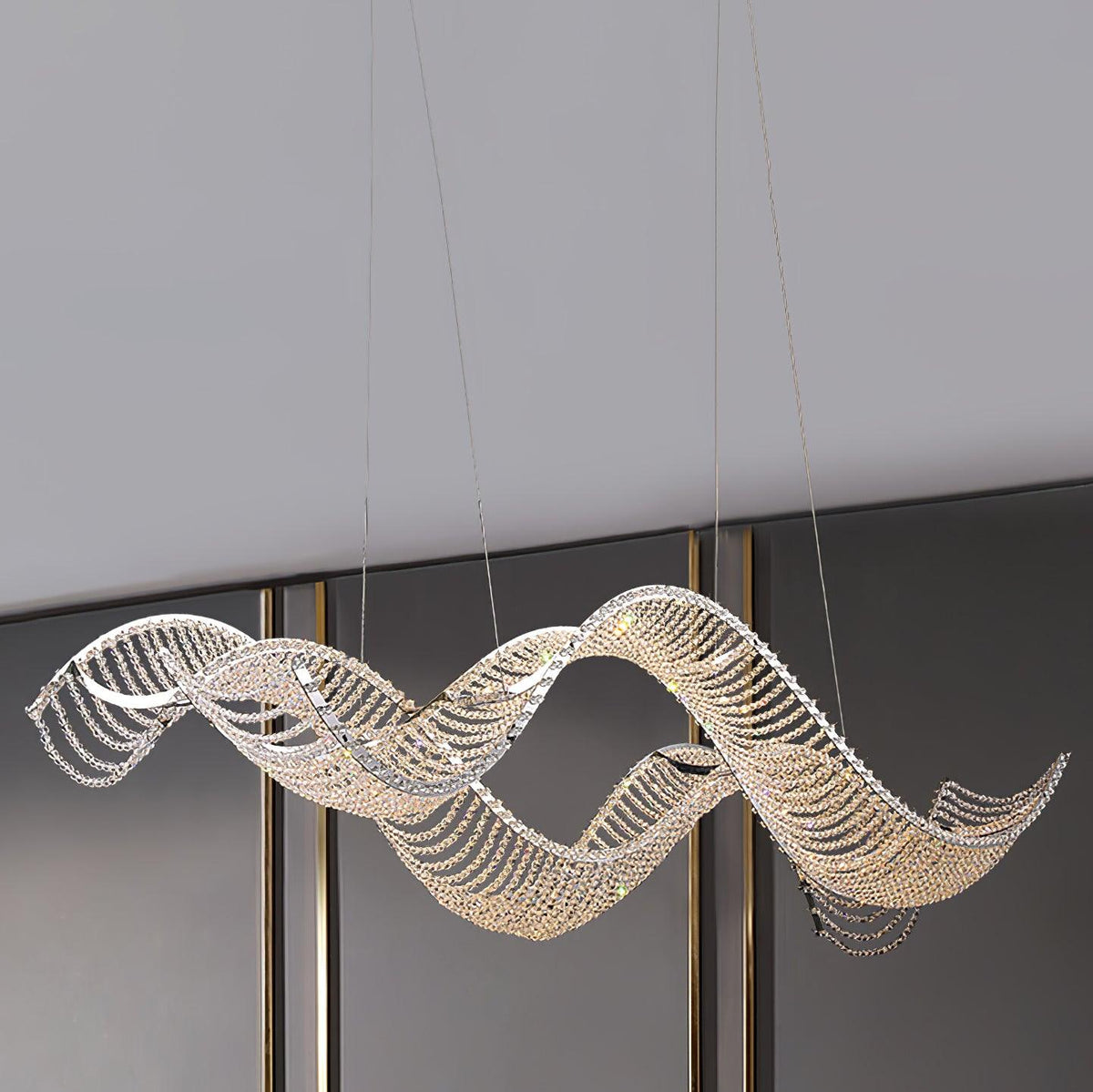 Veriona Lustre en Cristal Luxe Postmoderne