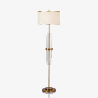 Regalian Lampadaire en Tissu Contemporaine
