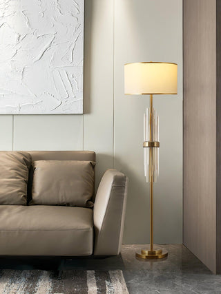Regalian Lampadaire en Tissu Contemporaine