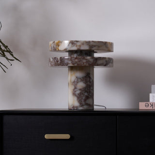 Selerine Lampe de Table en Marbre
