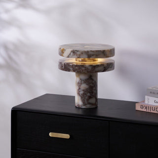 Selerine Lampe de Table en Marbre