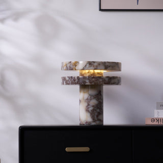 Selerine Lampe de Table en Marbre