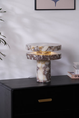 Selerine Lampe de Table en Marbre
