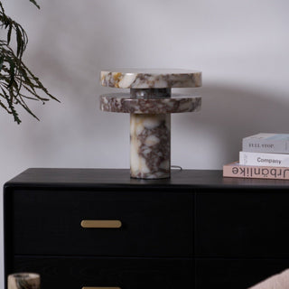 Selerine Lampe de Table en Marbre