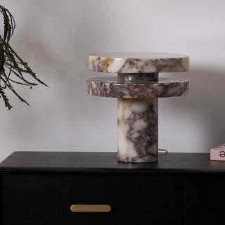Selerine Lampe de Table en Marbre