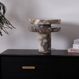Selerine Lampe de Table en Marbre