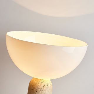 Tion Travertine Table Lamp-Neutral Decor