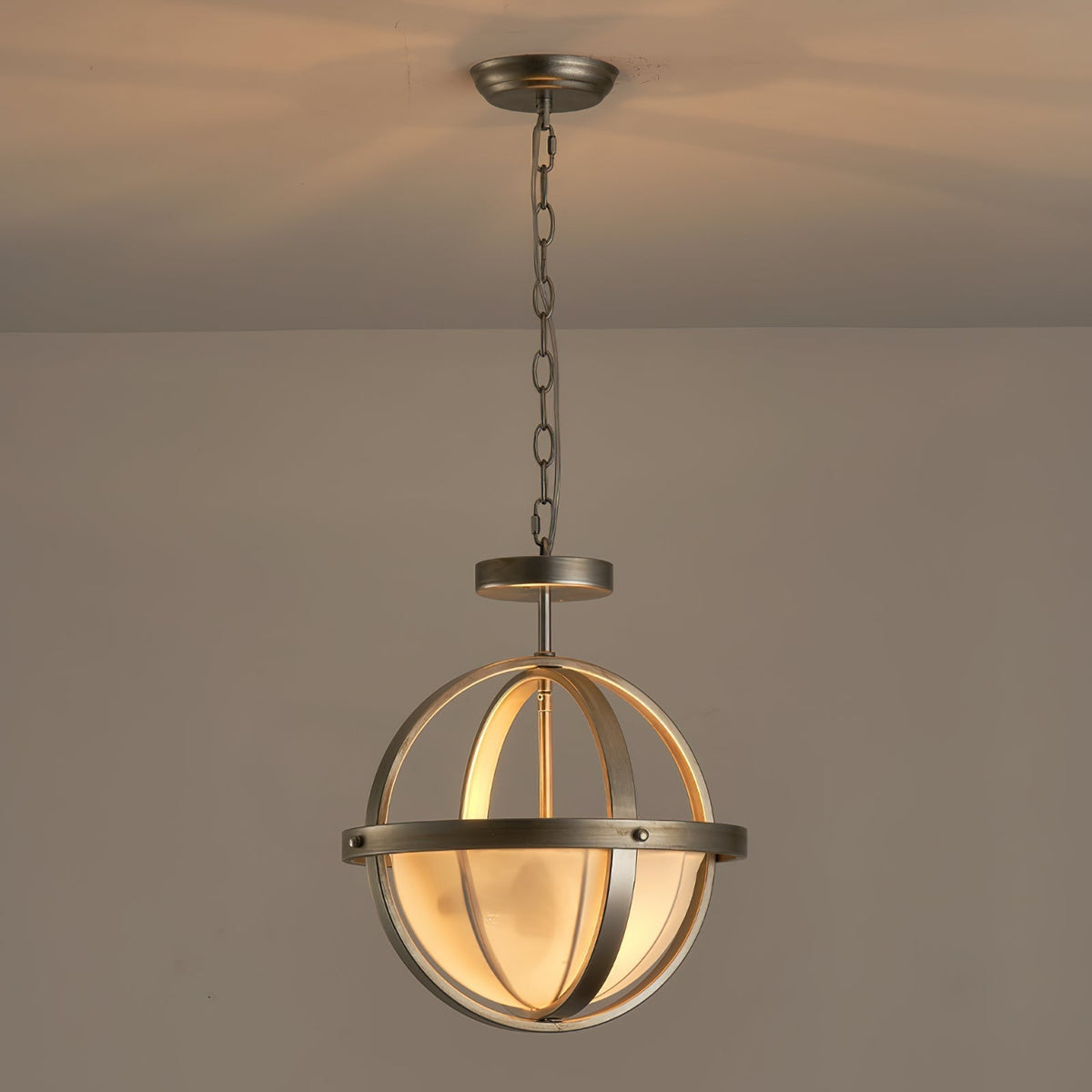 Aevuvyi Suspension en Métal Tissu Moderne Minimaliste