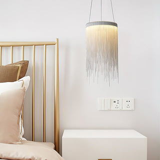 Arsoliel Suspension en Chaîne à Franges de Luxe Postmoderne
