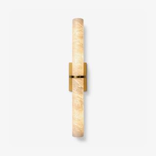 Aluna Alabaster Bar Wall Light-Neutral Decor