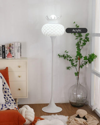 Regal Modern PVC Floor Lamp-Neutral Decor