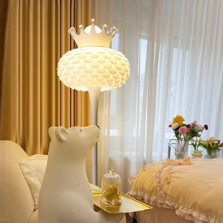 Regal Modern PVC Floor Lamp-Neutral Decor