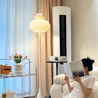 Regal Modern PVC Floor Lamp-Neutral Decor