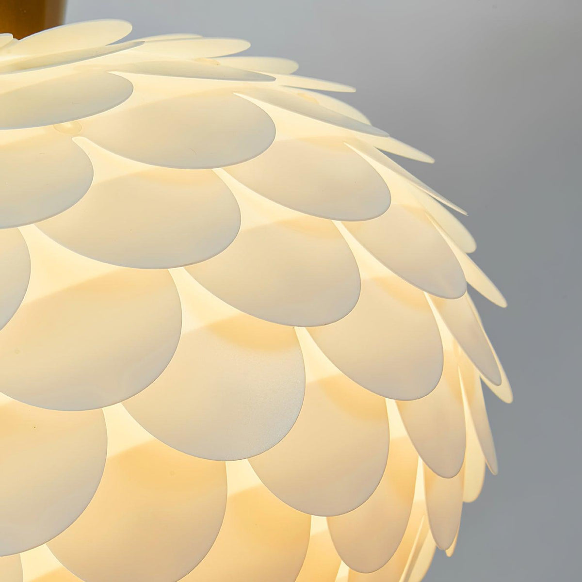 Pavelle Lampe suspendue en acrylique à couronne festonnée fantaisiste