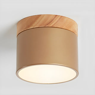 Caveleth Downlight de Surface en Bois Minimaliste Moderne