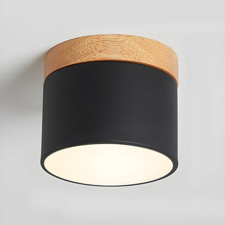 Caveleth Downlight de Surface en Bois Minimaliste Moderne
