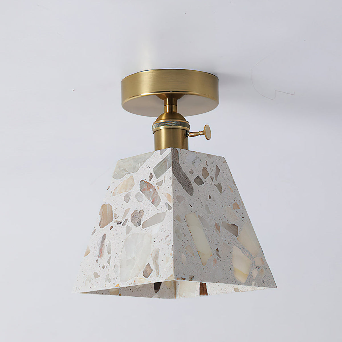 Alvaro Ceiling Lamp in a minimalist entryway.