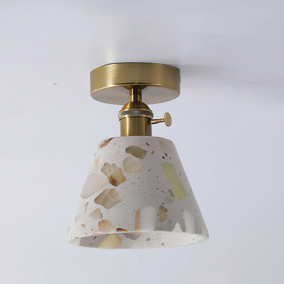 Alvaro Ceiling Lamp shown from a low angle.