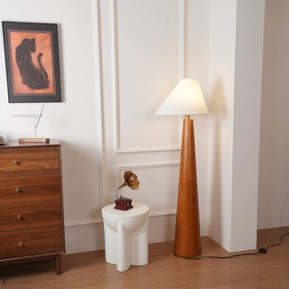 Pinnacle Minimaliste Lampadaire en Bois