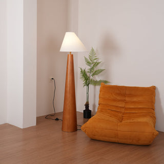 Pinnacle Minimaliste Lampadaire en Bois
