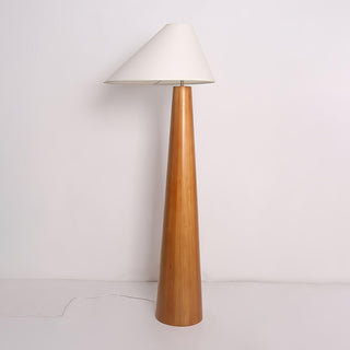 Pinnacle Minimaliste Lampadaire en Bois