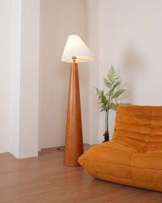 Pinnacle Minimaliste Lampadaire en Bois