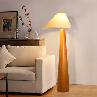 Pinnacle Minimaliste Lampadaire en Bois