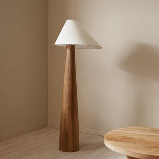 Pinnacle Minimaliste Lampadaire en Bois