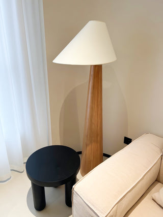 Pinnacle Minimaliste Lampadaire en Bois