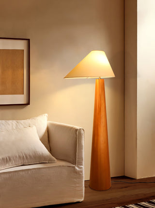 Pinnacle Minimaliste Lampadaire en Bois
