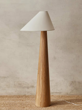 Pinnacle Minimaliste Lampadaire en Bois