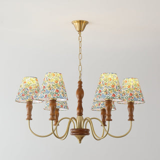 Cassian Lustre Fleur en Tissu