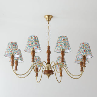Cassian Lustre Fleur en Tissu