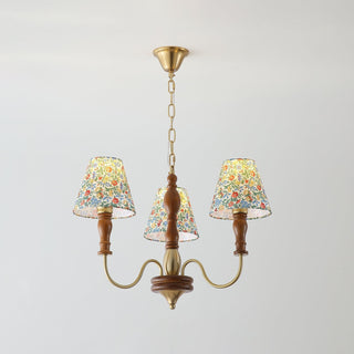 Cassian Lustre Fleur en Tissu
