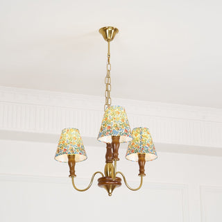 Cassian Lustre Fleur en Tissu