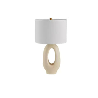 Lumestic Lampe de Table Sculpturale en Résine Et Tissu