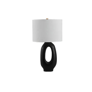 Lumestic Lampe de Table Sculpturale en Résine Et Tissu