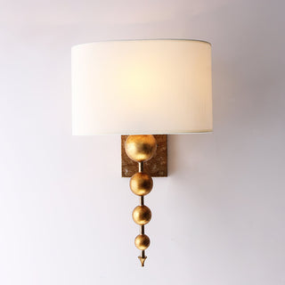 Eirikuvyn Applique Murale Métallique et Tissu Moderne Premium