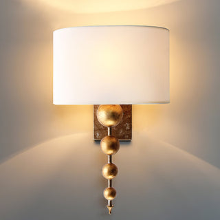 Eirikuvyn Applique Murale Métallique et Tissu Moderne Premium