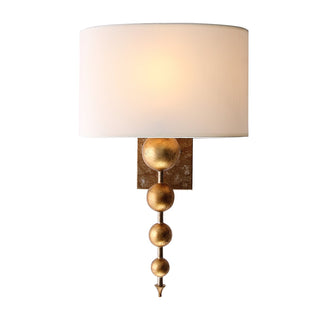 Eirikuvyn Applique Murale Métallique et Tissu Moderne Premium