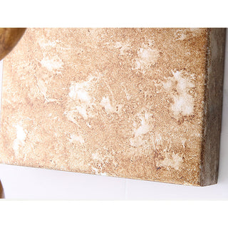 Eirikuvyn Applique Murale Métallique et Tissu Moderne Premium
