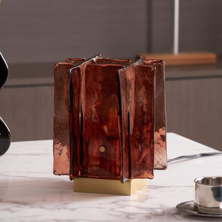 Avlaear Suspension de Bureau en Verre Artisanale
