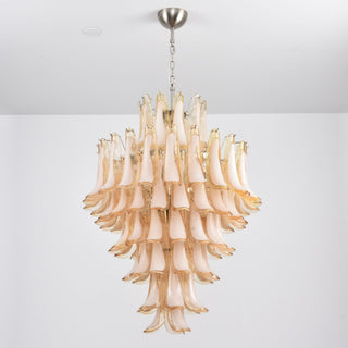 Aurora Lustre en Verre Ambre Luxe