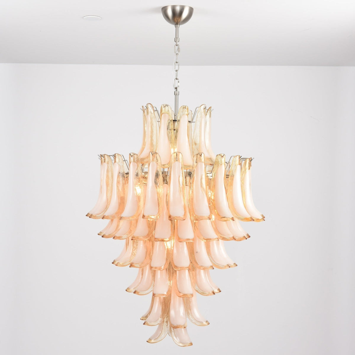 Verevia Lustre en Verre Ambre Luxe