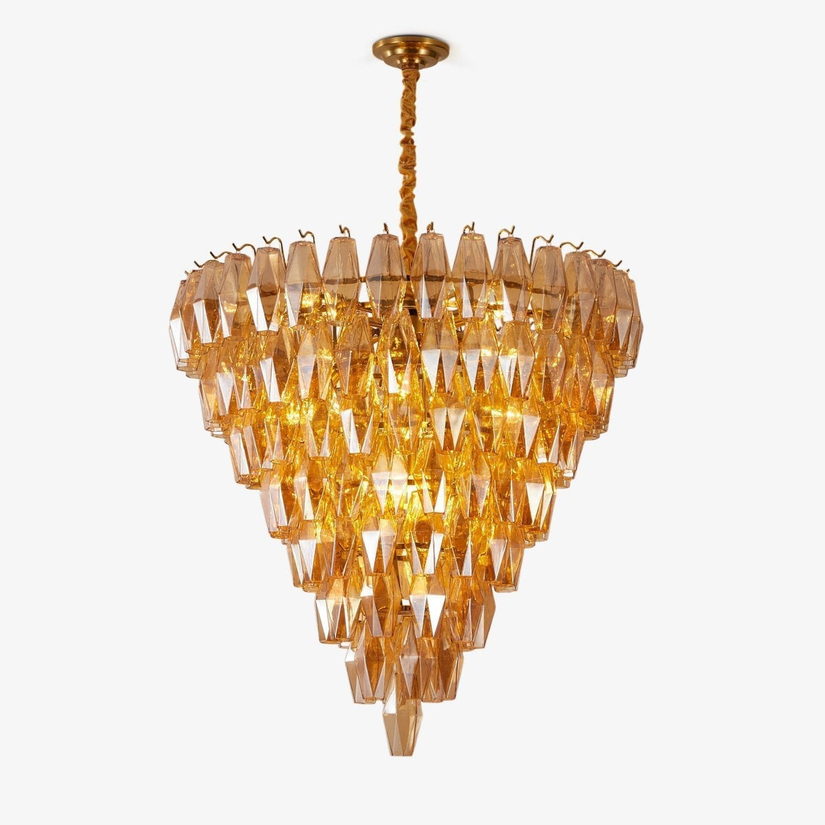 Glenanne Lustre Empire Prism Ambre
