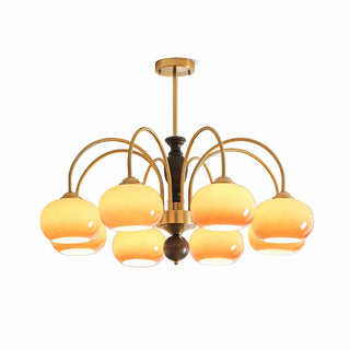 Aurora Lustre Amberly Arche Bras Courbés