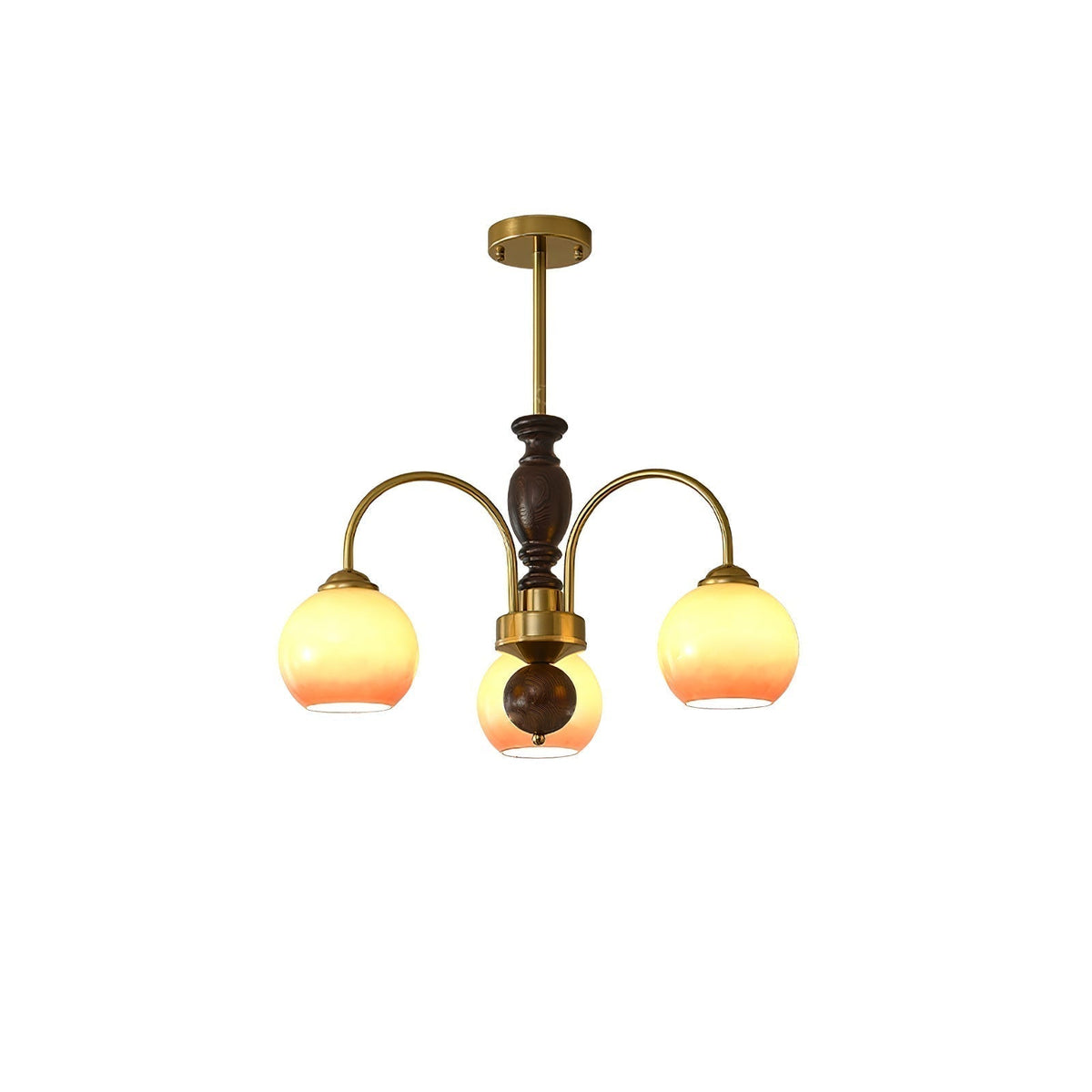 Soreniona Lustre Amberly Arche Bras Courbés
