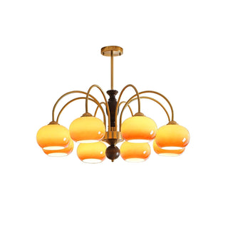 Aurora Lustre Amberly Arche Bras Courbés