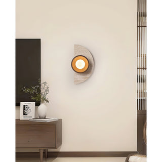 Dvaluvyi Applique Murale en Travertin Créativité Individuelle