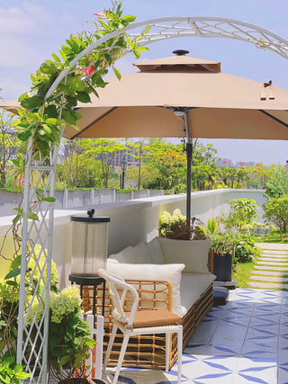 Lantern Garden Outdoor Light-Neutral Decor